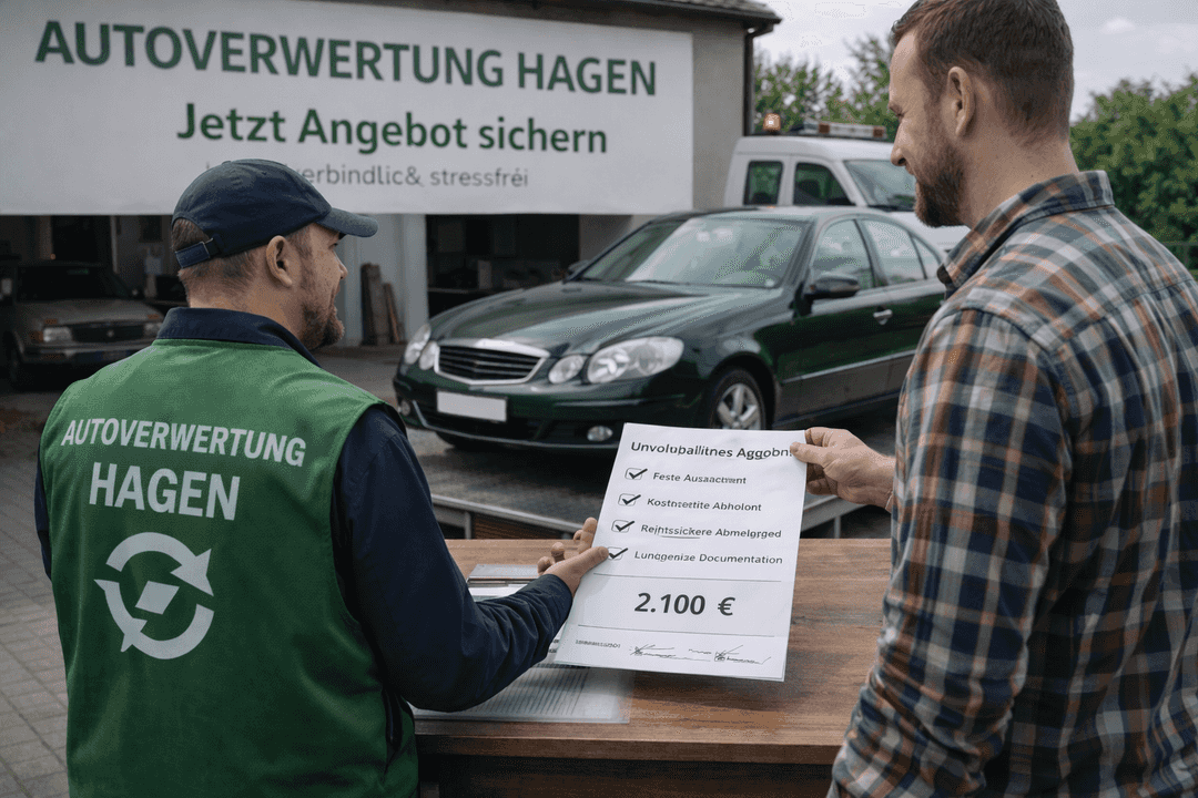 Jetzt Angebot sichern – Ihr direkter Einstieg in die Autoverwertung Goslar